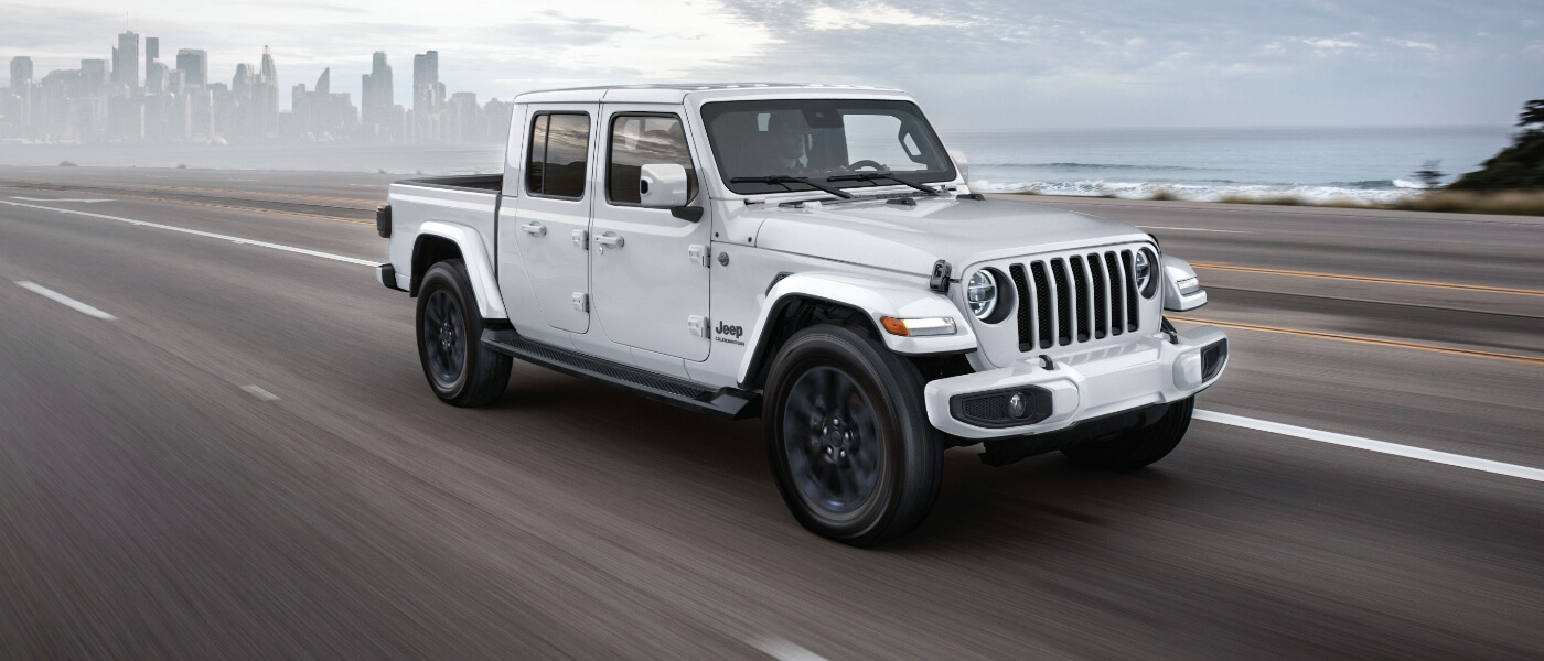 2023 Jeep Gladiator Exterior Foggy Highway