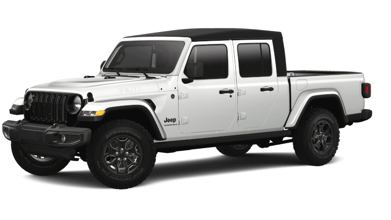 2023 Jeep Gladiator Willys Sport Exterior - Bright White