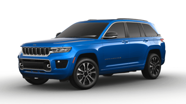 2023 Jeep Grand Cherokee Overland Exterior - Hydro Blue